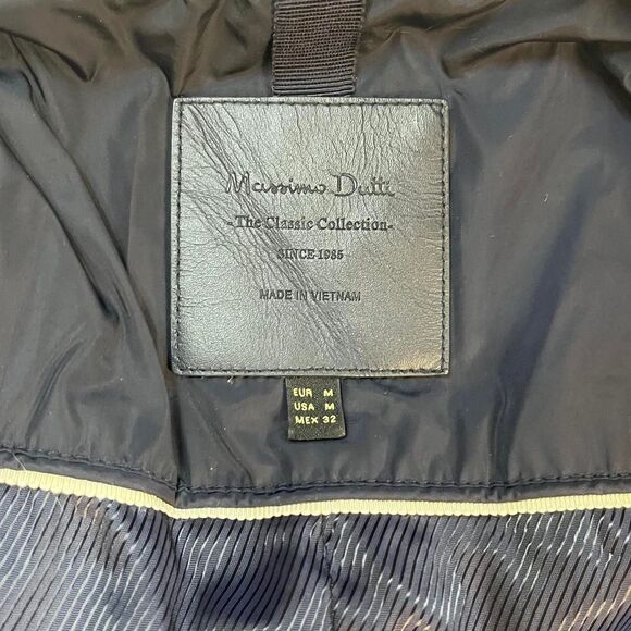 Massimo Dutti Women's Navy Jacket s M - Picture 5 of 5